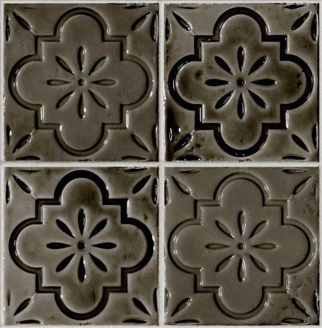 Grazia Shades Of Art Giralda Charcoal 13x13