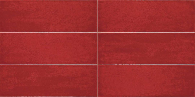 Iris Maiolica Rosso 10x30
