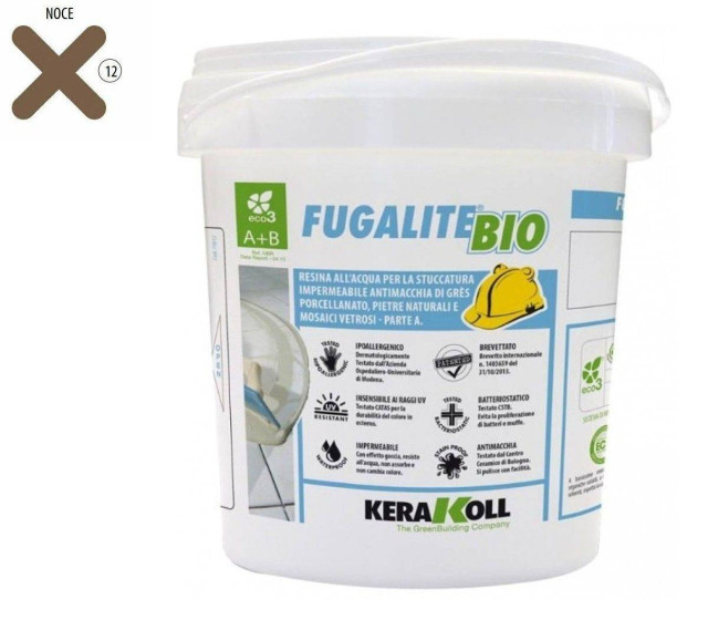 Kerakoll Fugalite Bio 12 Noce (A+B) 3кг