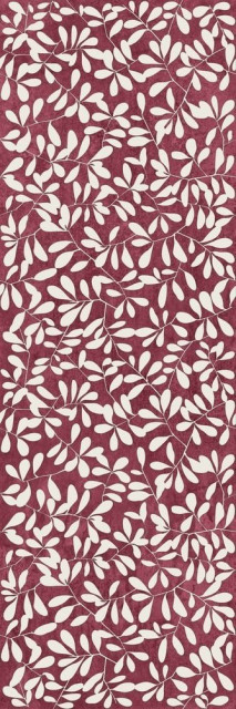 Kerlite Wanderwall Leaves Red 3.5 mm 300x100