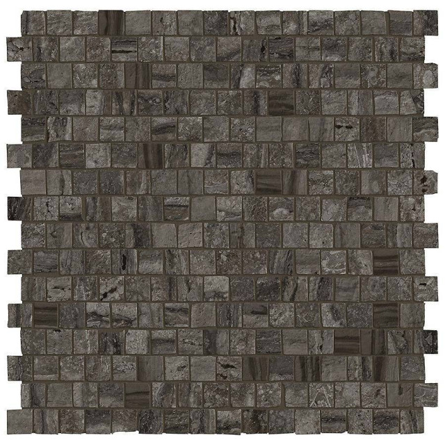 Kronos Nativa Mosaico Mattoncino Lapillo 30x30H0.9