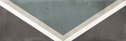 La Fabbrica Ava Small Rhombus Black 6.5x20
