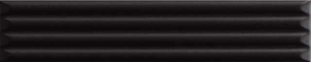 La Fabbrica Ava Up Cannettato Black Matte 5x25