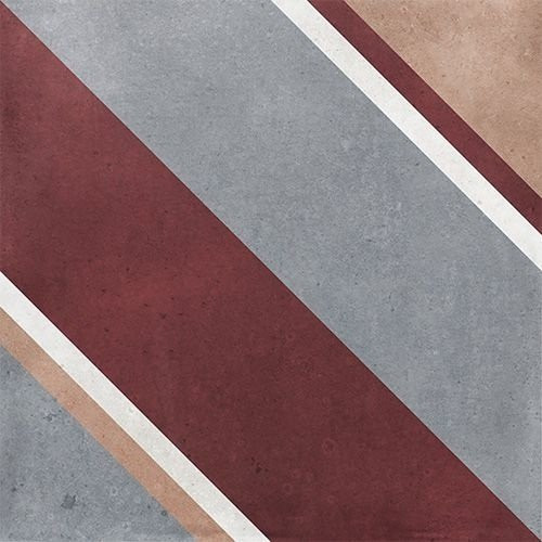 La Fabbrica Ceramiche Small Diagonal Light Blue 10x10