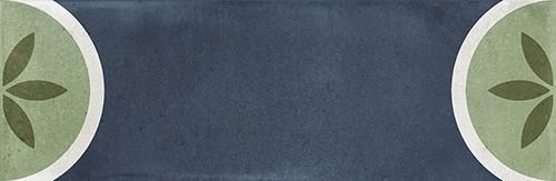 La Fabbrica Ceramiche Small Sun Navy 6.5x20