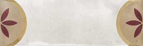 La Fabbrica Ceramiche Small Sun Ocher 6.5x20