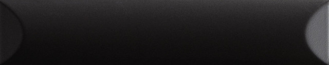 La Fabbrica Ceramiche Up Cuscino Black Glossy 5x25