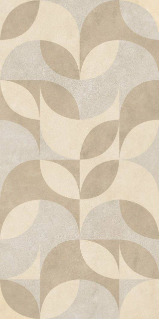 La Fenice Natural Terre Decoro Ovale Warm 60x120H0.9