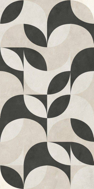 La Fenice Natural Terre Decoro Ovale Cold 60x120H0.9