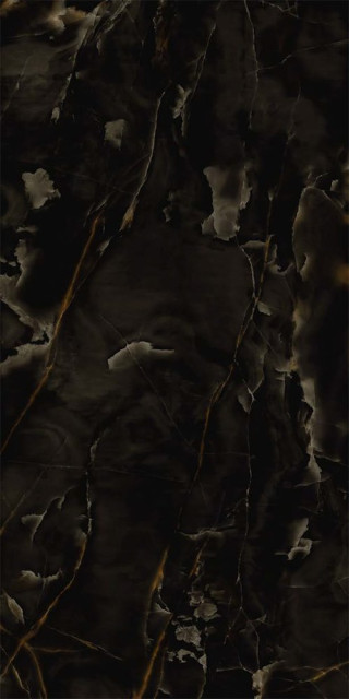 Marazzi Italy Allmarble Onice Black Lux 6mm 60x120