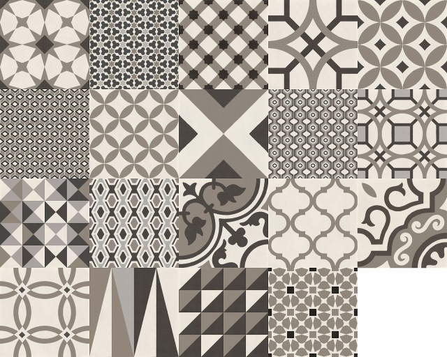 Marazzi D_Segni Decoro Mix Caldi 20x20