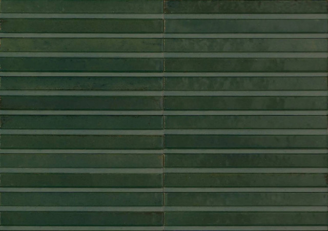 Marazzi Italy Lume Green 3D Rake Lux Str 6x24