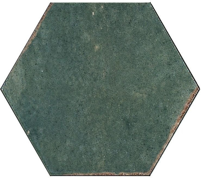 Marazzi Italy Lume Esagona Green Lux 21x18.2