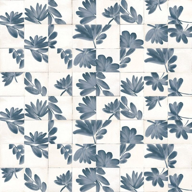 Marazzi Italy Rice Bianco Decoro Blossom 15x15