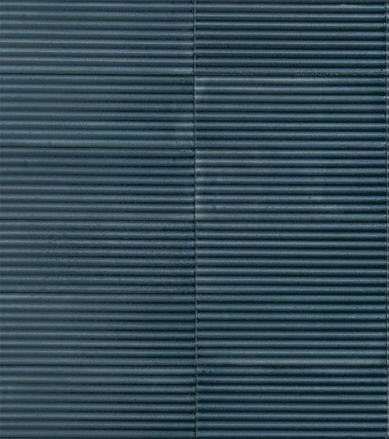Marazzi Italy Rice Struttura Pleat 3D Blu 7.5x20