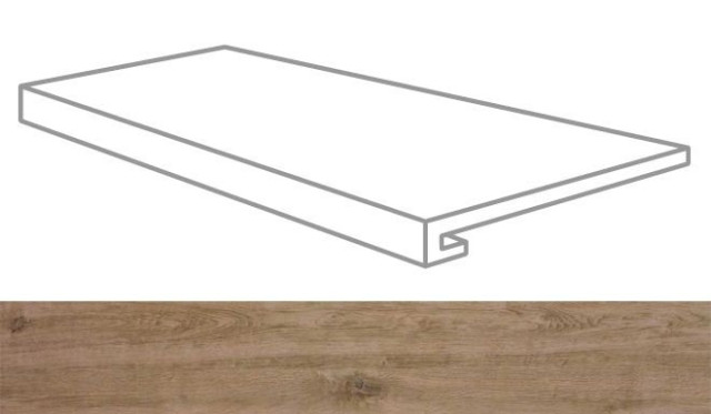 Marazzi Treverkhome Rovere Gradone MK35 32.5х120