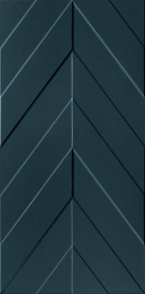 Marca Corona 4D Chevron Deep Blue 40x80