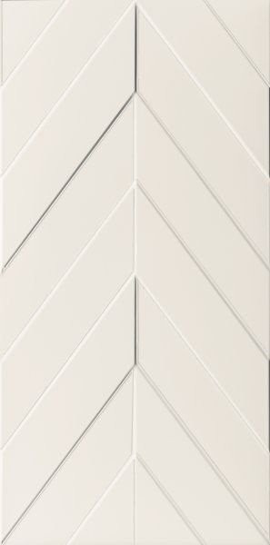 Marca Corona 4D Chevron White Decor 40x80