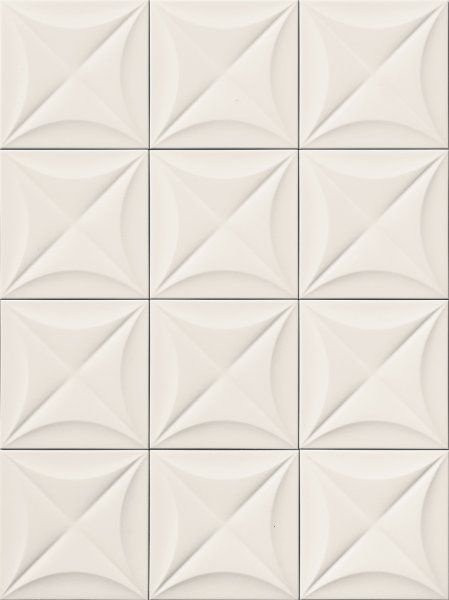Marca Corona 4D Flower White 20х20