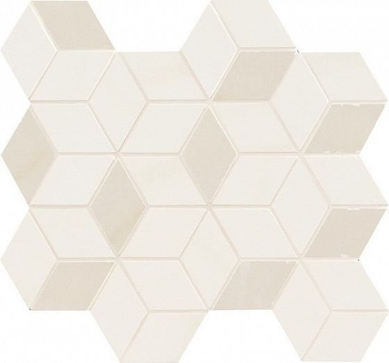 Marca Corona Newluxe White Tessere Rombi 26х28