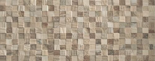 Naxos Mosaico Lithos Taupe 3D 32x80.5