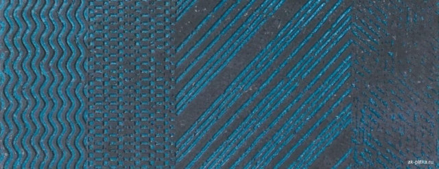 Naxos Raku Symbol Turquoise 26x60,5