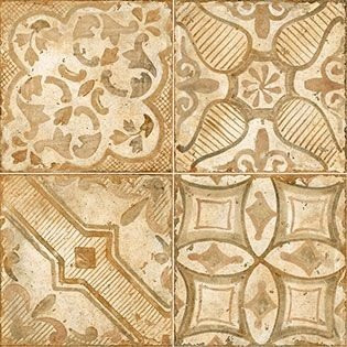 Novabell Materia Decoro Patch Mix Warm 30x30