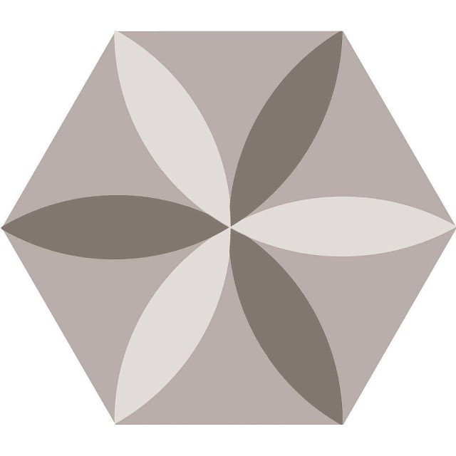 Ornamenta Electra Flower Taupe 34x40