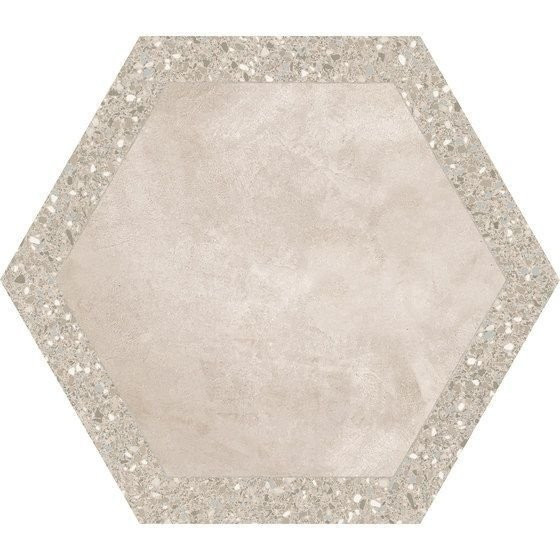 Ornamenta Cocciopesto Terracotta + Sabbia Hex 60x60
