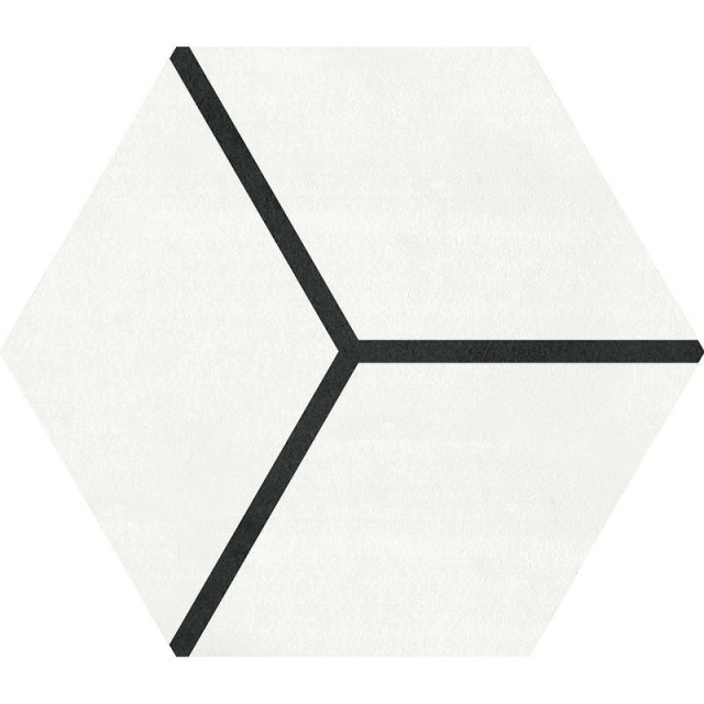 Ornamenta Medley Qube White Positive 25x25