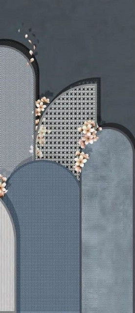 Ornamenta Operae Screen Blue 120x278