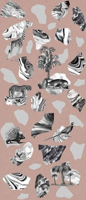 Ornamenta Operae Collage Pink 120x278