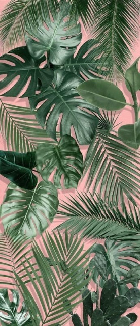 Ornamenta Operae Palm Botanical Pink 120x278