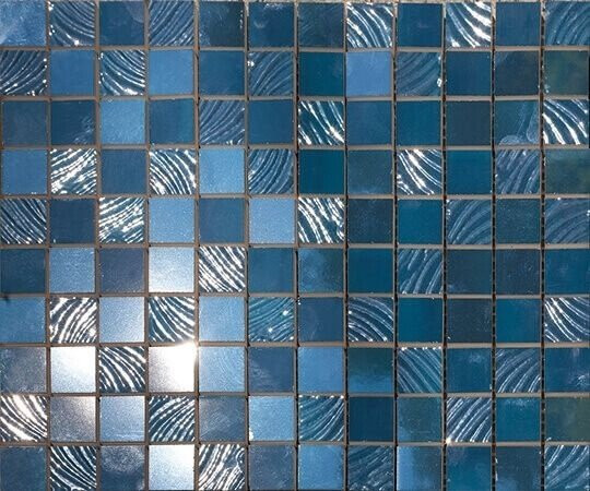 Paul Skyfall Mosaico Blue 25х30