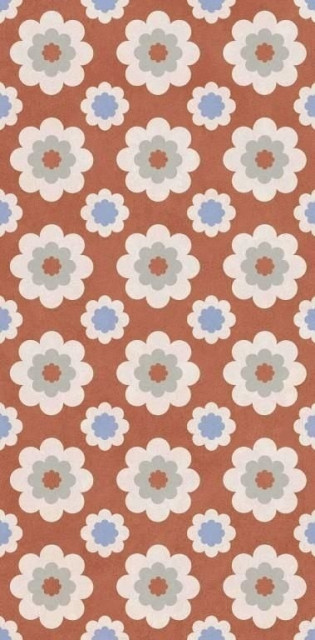 Piemme Valentino Homey Flower Cotto Nat 60x120H0.95
