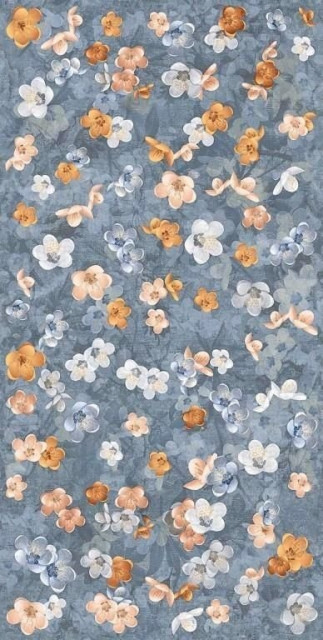 Piemme Valentino Homey Bloom Blue Nat 60x120H0.95