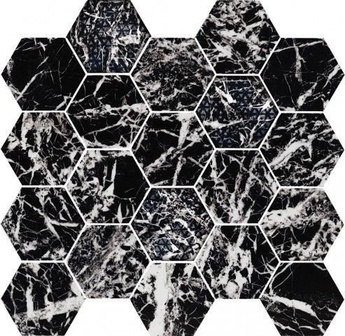 Valentino Majestic Hexagon Glam Black 34x36