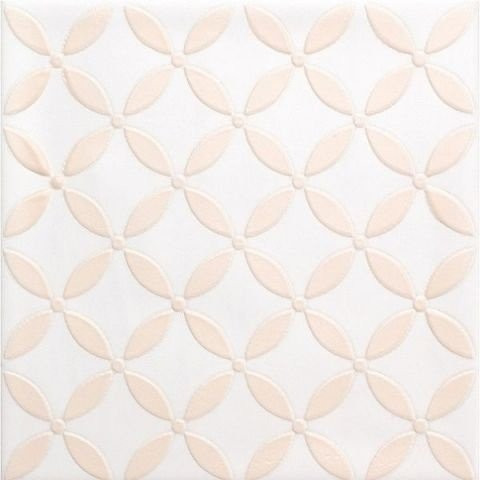 Quintessenza Genesi26 Deco1 Bianco matt 13,2х13,2