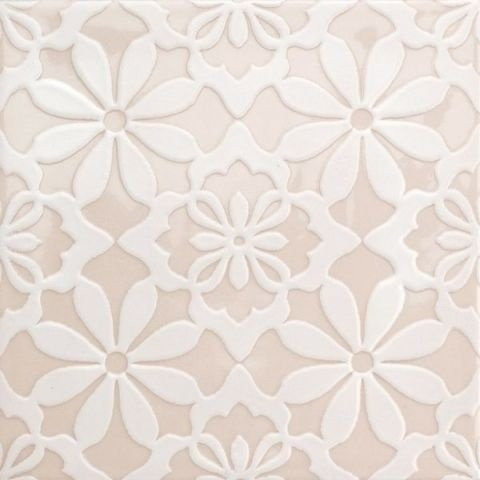 Quintessenza Genesi26 Deco3 Greige lucido 13,2х13,2