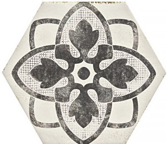 Ragno Eden Decoro Tappeto 1 Bianco 21х18,2