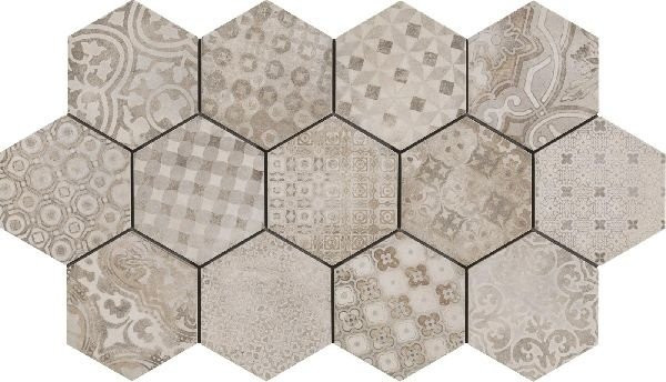 Ragno Rewind Decoro Cementine 21х18,2