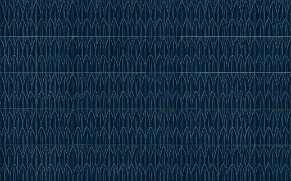 Ragno Sol Struttura Foglia Blu 3D 15x15