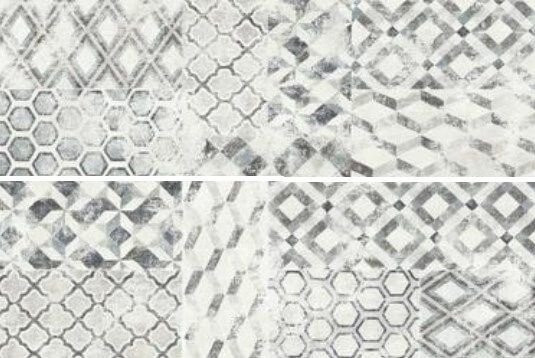 Ragno Texcem Decoro Patch Bianco 32,5x97,7