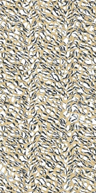 Roberto Cavalli Lush Tiger Twiga Ochre 59,4x119