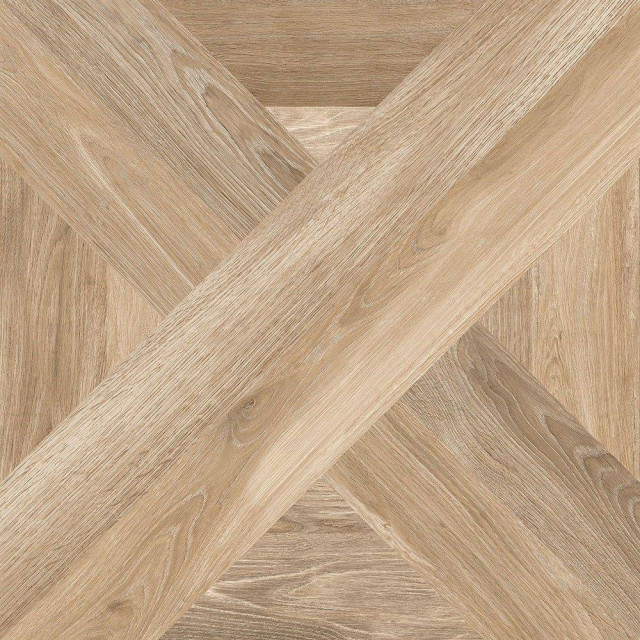 Tuscania Ceramiche Intarsio Miele 61x61