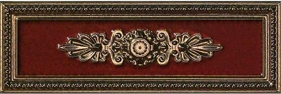 Vallelunga Lirica Bordeaux Dec. Cornice 10х30