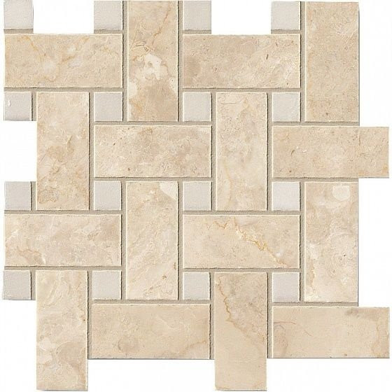 Vallelunga Rialto White Basketweave 30х30