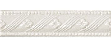 Vallelunga Rialto Listello Floreale White 3,5х15