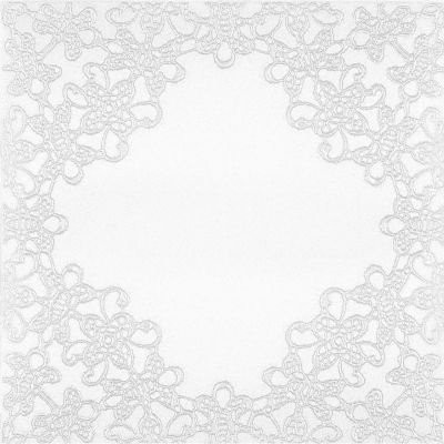 Vallelunga Soffio Dec.Dora Soffio Bianco 15x15