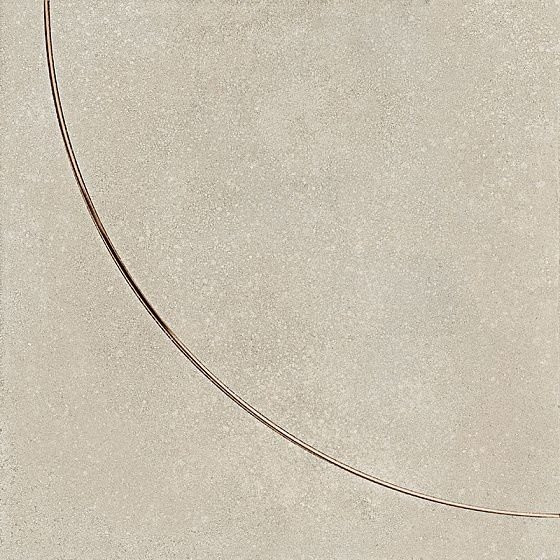 Vallelunga Decoro Arco Rame Sabbia 60x60